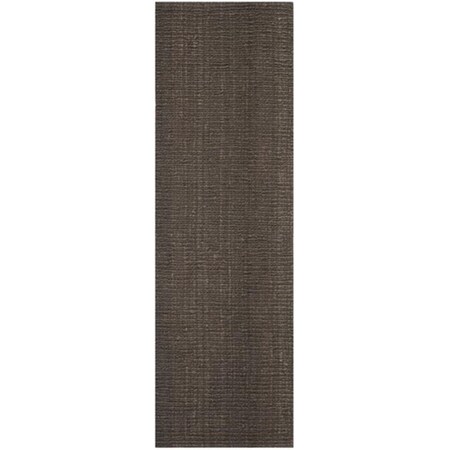 Safavieh Natural Fiber Hand Woven Runner Rug- Brown- 2 ft. 6 in. x 6 ft. NF447D-26